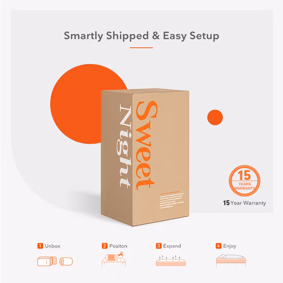 고품질 가정 호텔 가구 정형외과 기억 거품 베개 정상 잡종 봄 매트리스